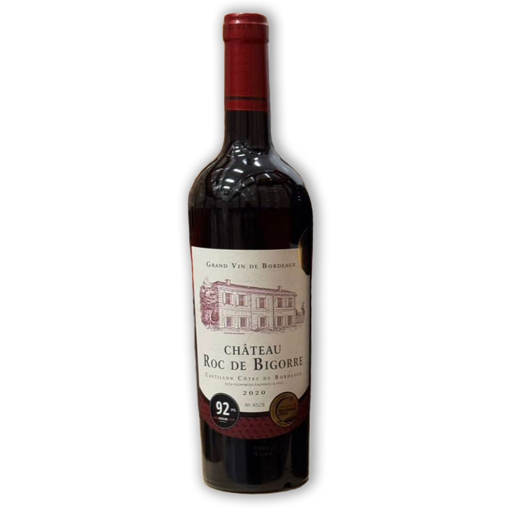 Vinho Tinto Francês Chateau Roc de Bigorre Castillon 2020 -  750 ml