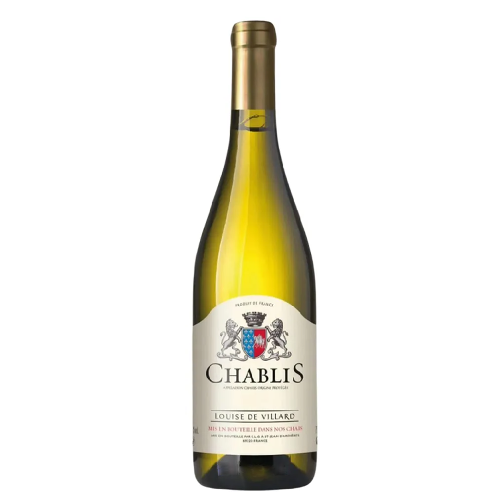 Vinho Branco Francês Louise de Villard Chablis 2022 - 750 ml