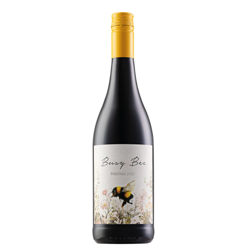 Vinho Tinto SulAfricano Busy Bee Pinotage 2021 - 750 ml