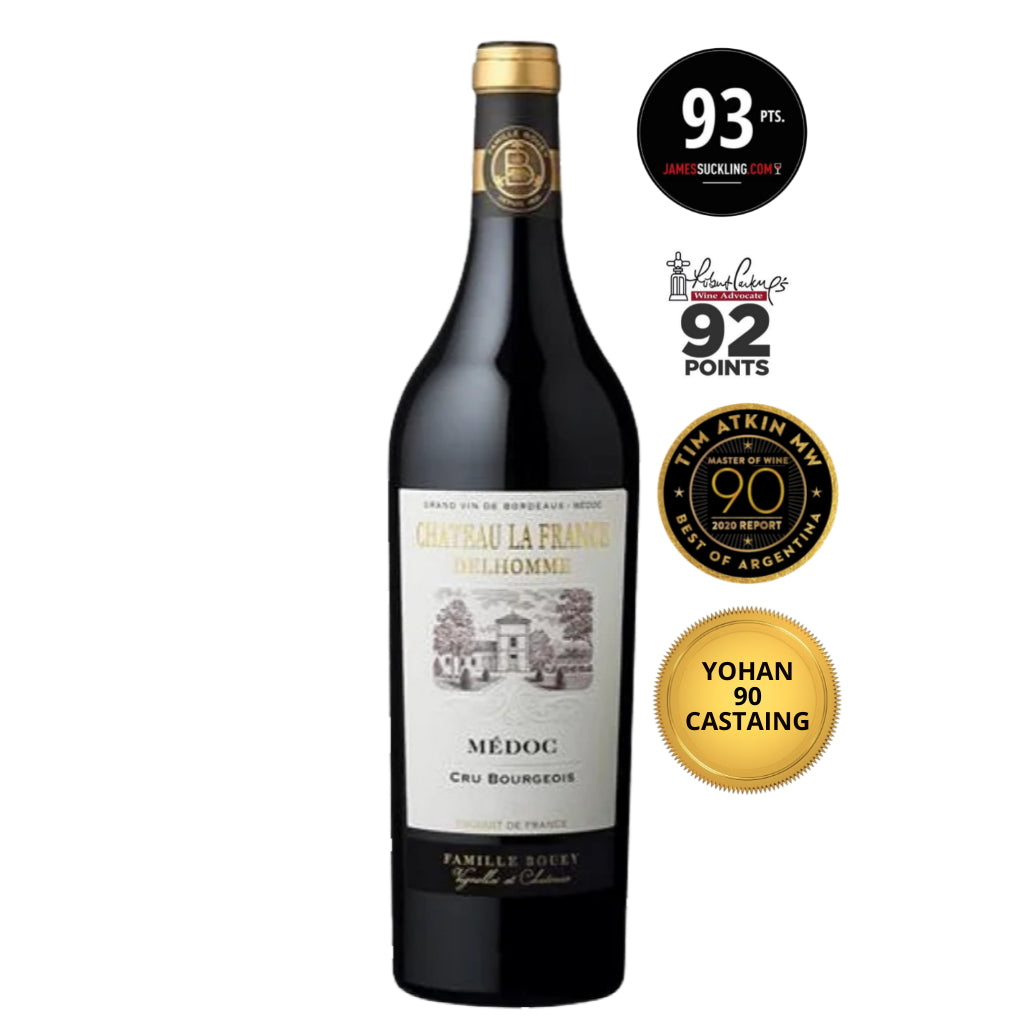 MAISON BOUEY - CHÂTEAU LA FRANCE DELHOMME- AOC MÉDOC CRU BOURGEOIS 2016