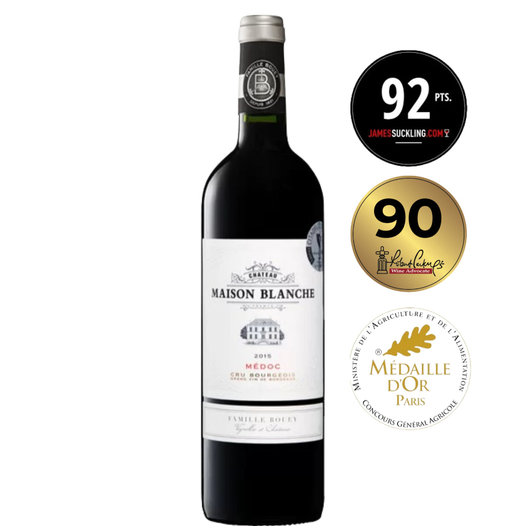 MAISON BOUEY - CHATEAU MAISON BLANCHE  - AOC MEDOC CRU BOURGEOIS 2016