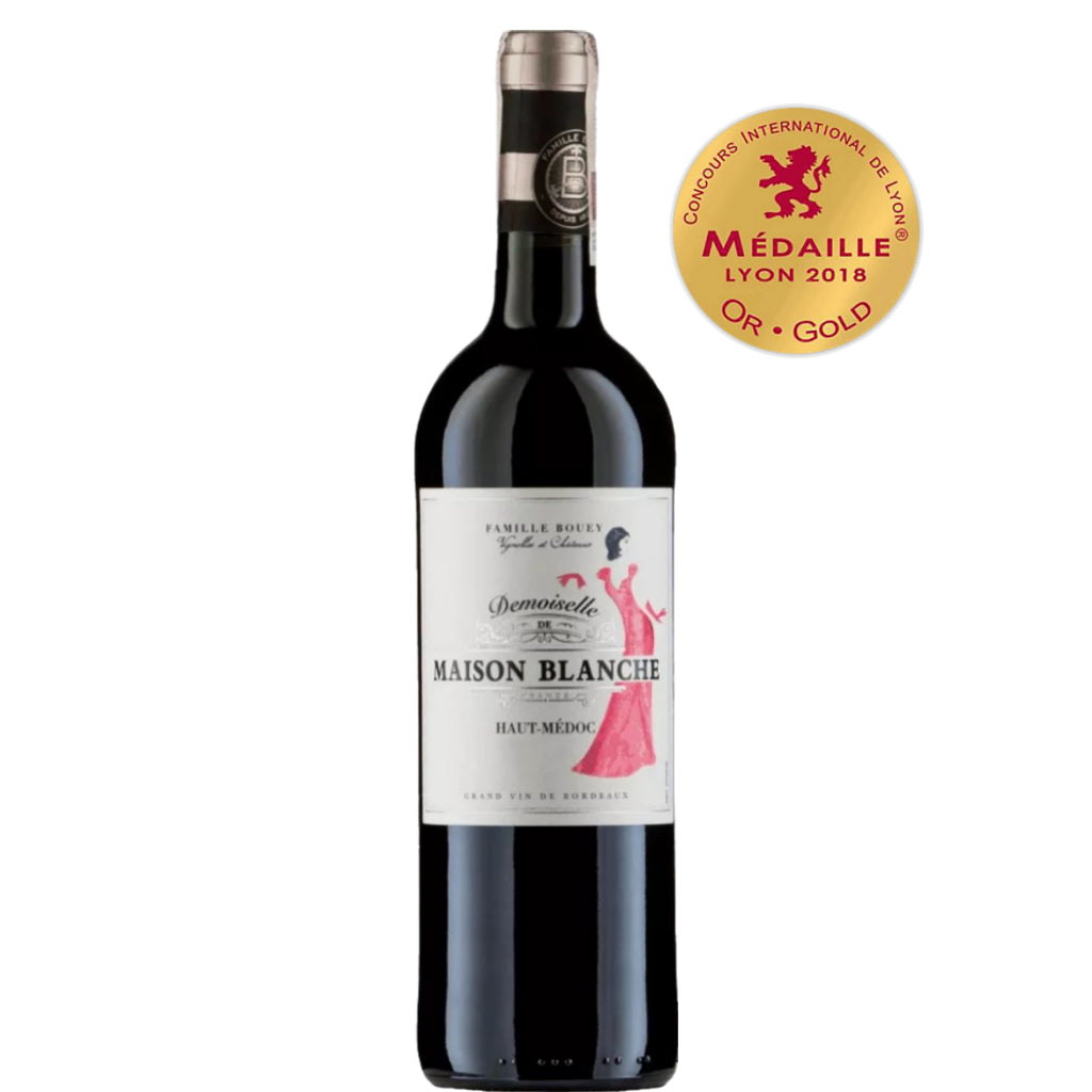 MAISON BOUEY - DEMOISELLE DE MAISON BLANCHE - AOC HAUT MEDOC