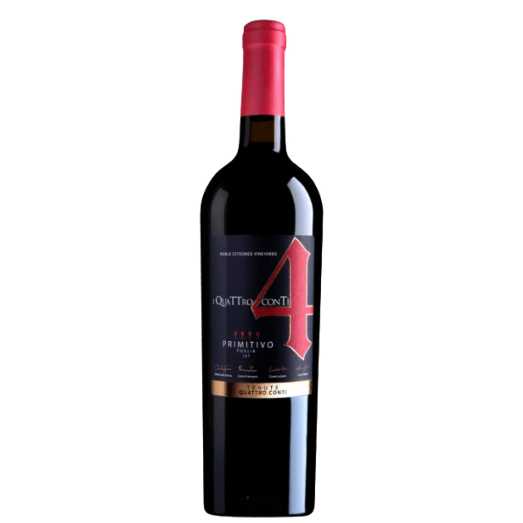 PRIMITIVO PUGLIA IGT 4 CONTI 750ML