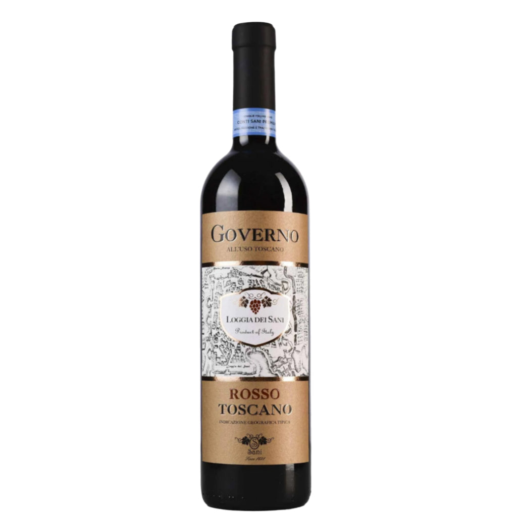 ROSSO TOSCANO GOVERNO LOGGIA DEI SANI 750ML